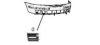 VAN WEZEL 7622594 Ventilation Grille, bumper